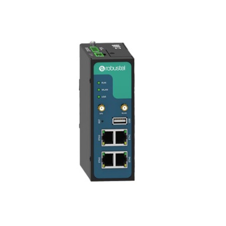 اکسس پوینت روتر بی سیم صنعتی رباستل robustel GoRugged R3000-QLA Industrial Wireless Access Point Vpn Roter With GPS