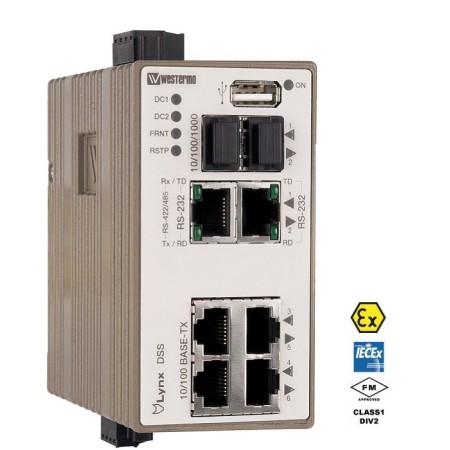 سوئیچ صنعتی وسترمو Westermo L108-F2G-S2-EX Managed Ethernet Switch