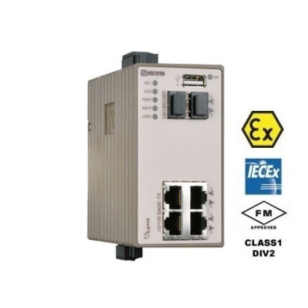 سوئیچ صنعتی وسترمو Westermo L206-F2G-EX Managed Ethernet Switch
