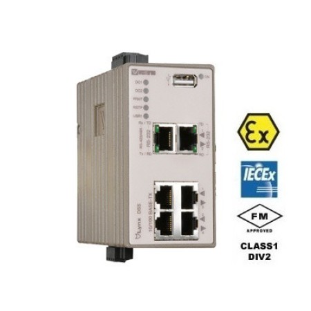 سوئیچ صنعتی وسترمو Westermo L206-S2-EX Managed Ethernet Switch