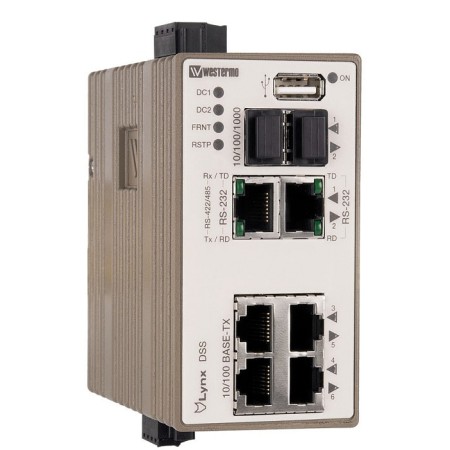 سوئیچ صنعتی وسترمو Westermo L208-F2G-S2 Managed Ethernet Switch