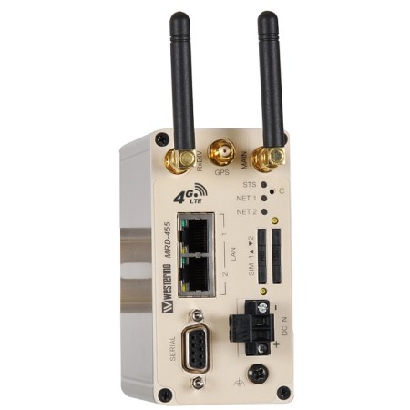 مودم روتر 4G صنعتی وسترمو Westermo MRD-455 Dual SIM Industrial 4G router