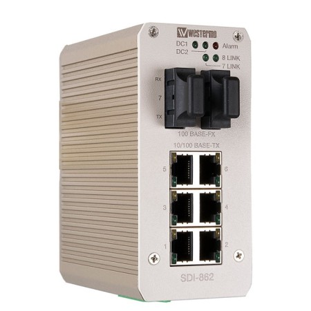 سوئیچ صنعتی وسترمو Westermo SDI-862-MM-SC2 Unmanaged Ethernet Switch